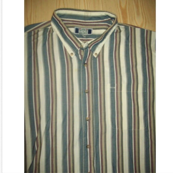 Sutter & Grant Mens Shirt Size 3XLT Striped L/S - Picture 2 of 3